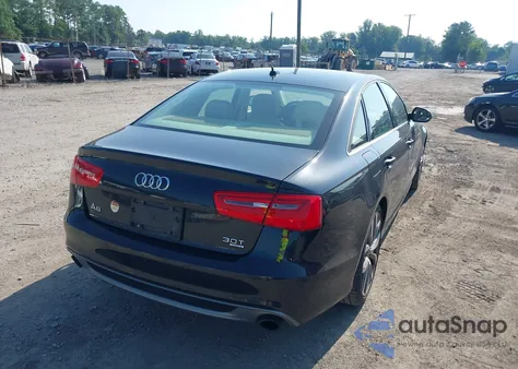 2012 Audi A6 Prestige из США, поврежденный, VIN WAUJGAFC1CN095650